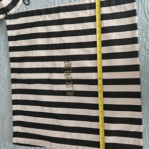 L.A.M.B. Black Drawstring Purse Handbag DustBag 24" X 22"tall Fits Big TOTES!!